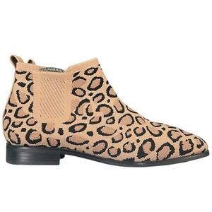 VIVAIA‎ Boots Square-Toe Women Size 10 Water-Repellent Ryan Pro Dark Leopard
